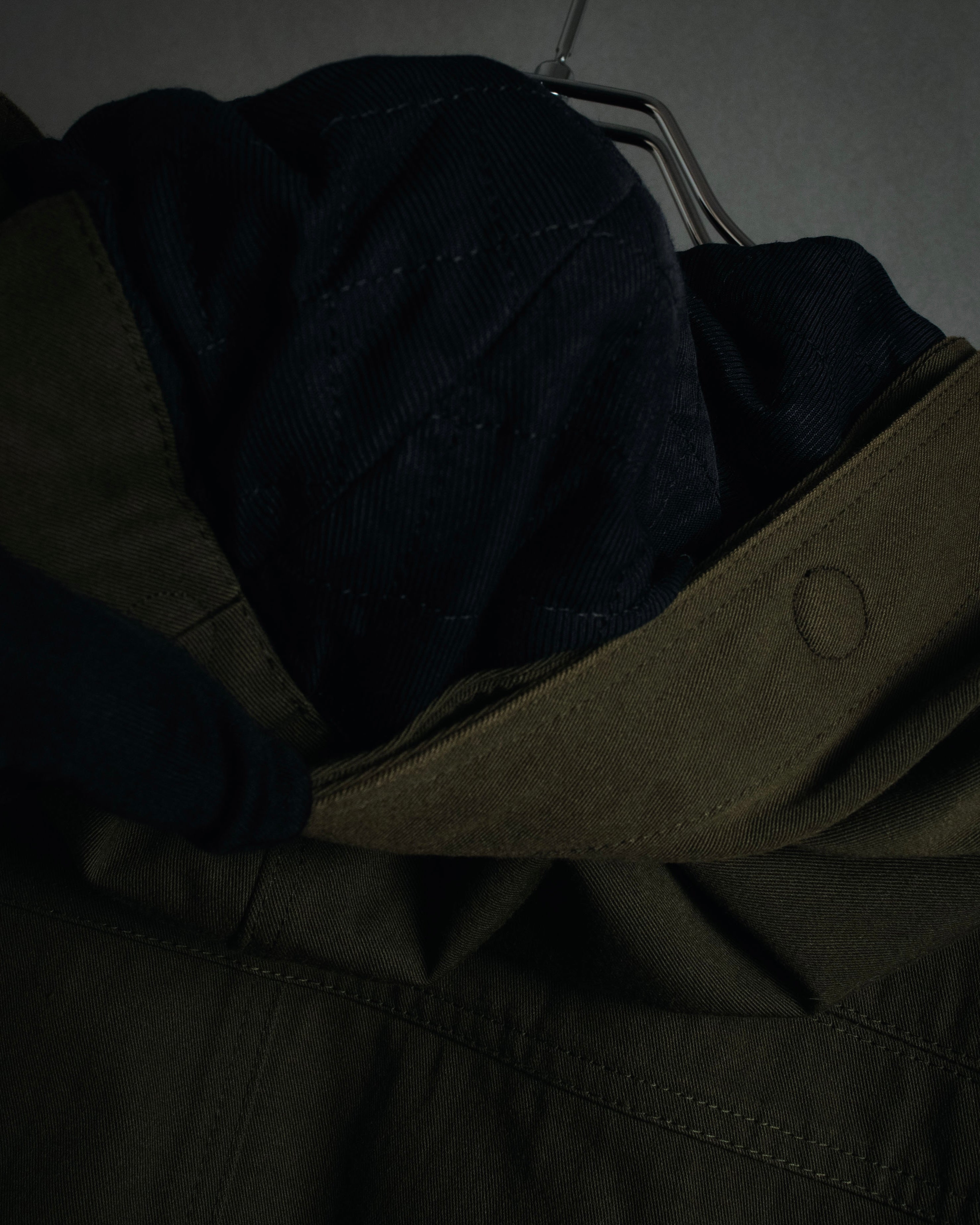 "Dior" 22AW Kim Jones design military detail hooded coat