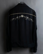 "Vintage Western detail shirt jacket"