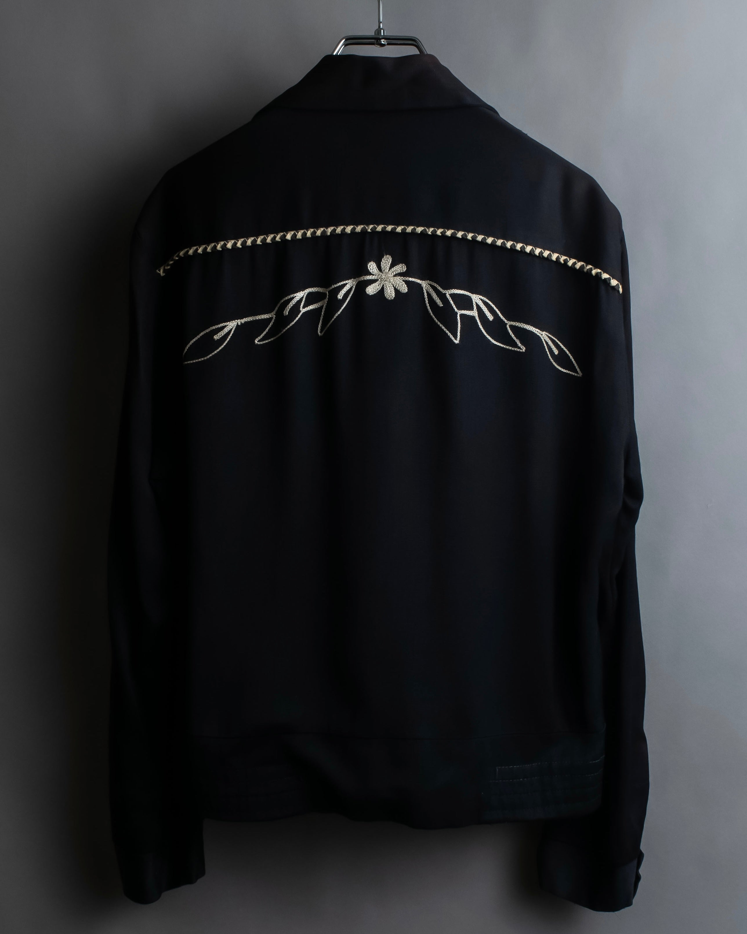 "Vintage Western detail shirt jacket"