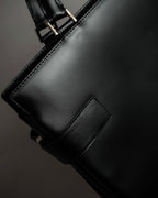 "Salvatore Ferragamo" Gancini motif both sides design leather hand bag