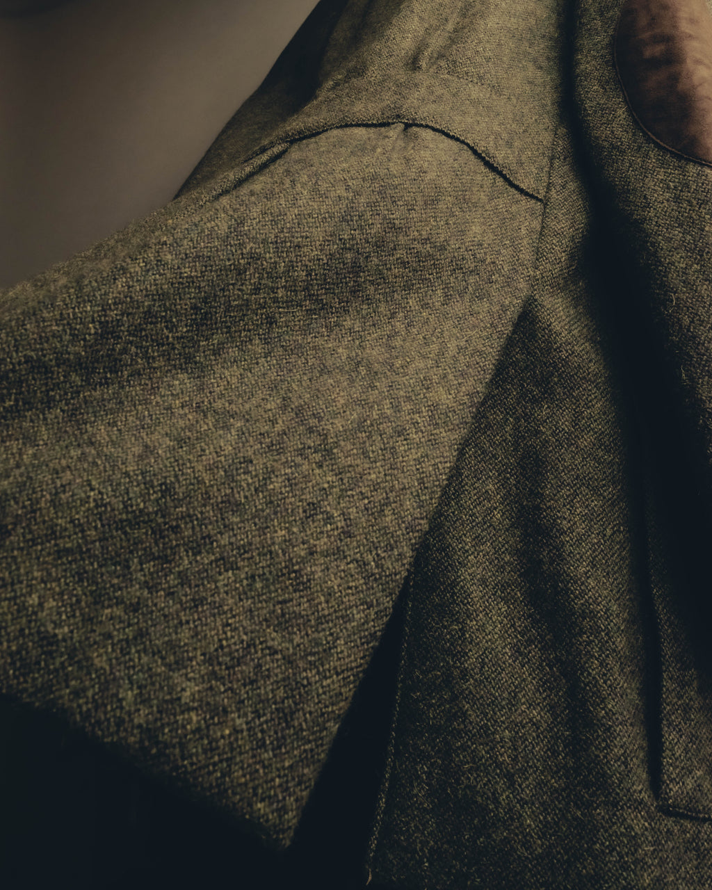 "BURBERRY LONDON" 00's-10's Classic wool tweed coat