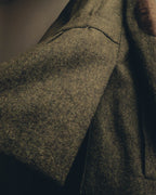 "BURBERRY LONDON" 00's-10's Classic wool tweed coat