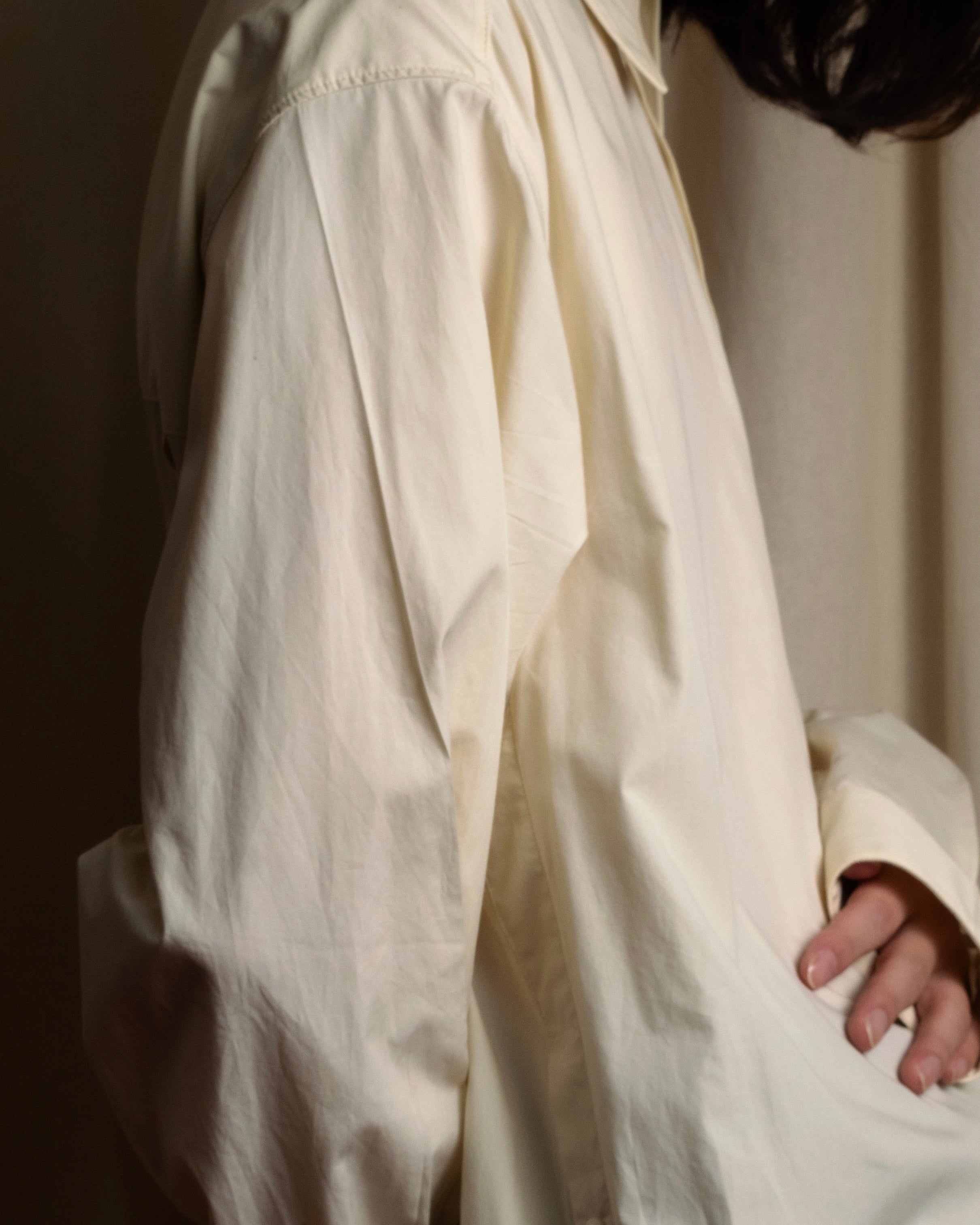 "LEMAIRE" Shoulder button design long shirt