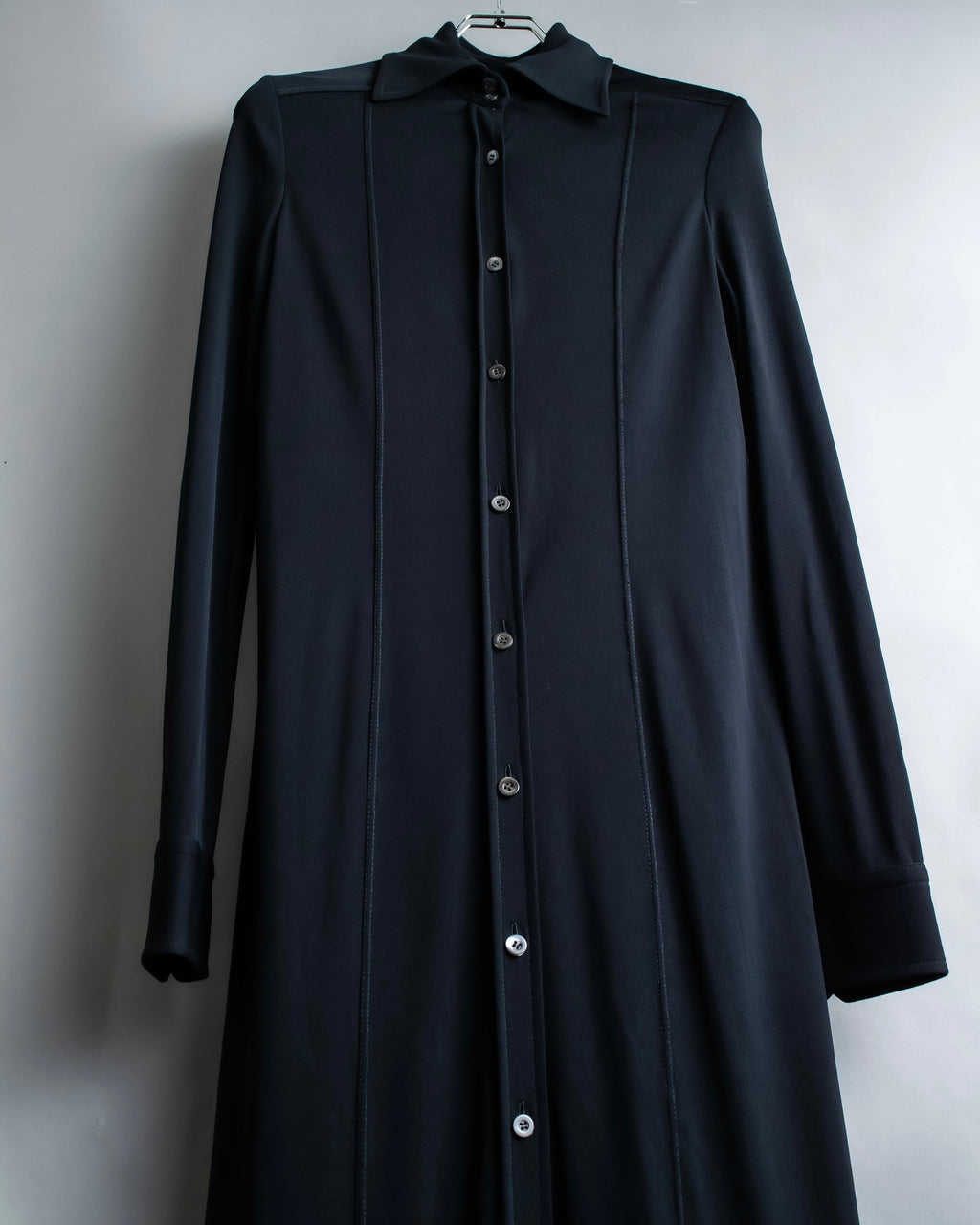 "GUCCI" Drawstring design pintuck long shirt