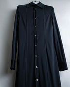 "GUCCI" Drawstring design pintuck long shirt