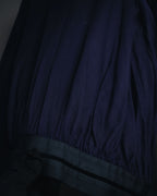 "GUCCI" 90’s-00’s military romantic ruffle blouse