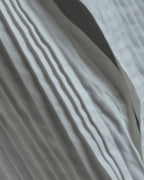 "Christian Dior" Pintuck design wide spread collar dress shirt