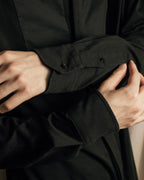 "FENDI" Pick stitch design fly front shirt