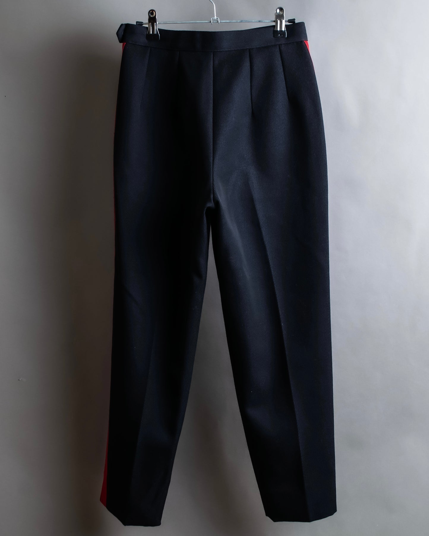 "MAISON MARGIELA" 17AW side track line hem wool slacks