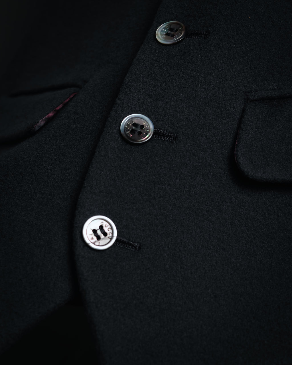 "GUCCI" 00’s wool tailored vest