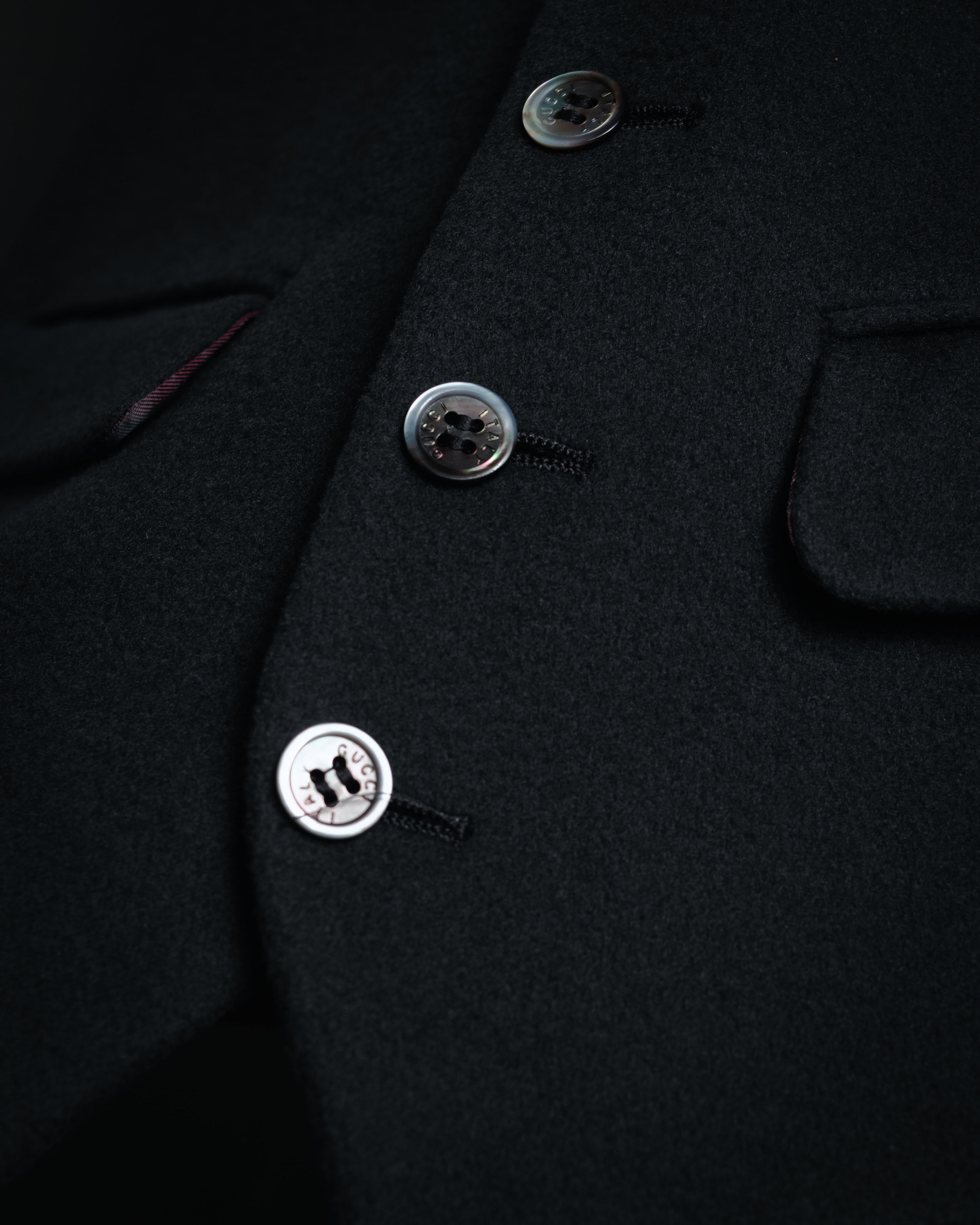 "GUCCI" 00’s wool tailored vest