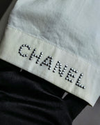 "CHANEL" 2005SS logo studs design shirt jacket