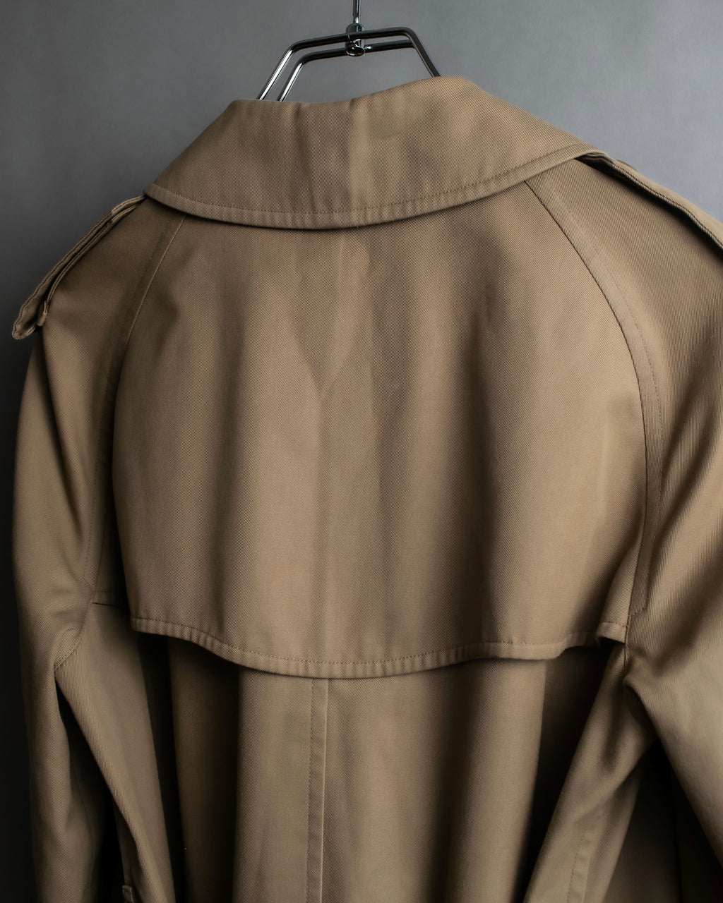 "Burberrys" Water-repellent cotton soutien colour trench coat
