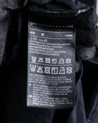 "Y-3" Asymmetrical three-stripes wrap dress