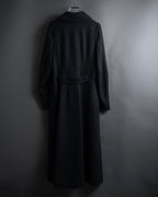 "Marc Jacobs" A soft flowing flared silhouette long coat