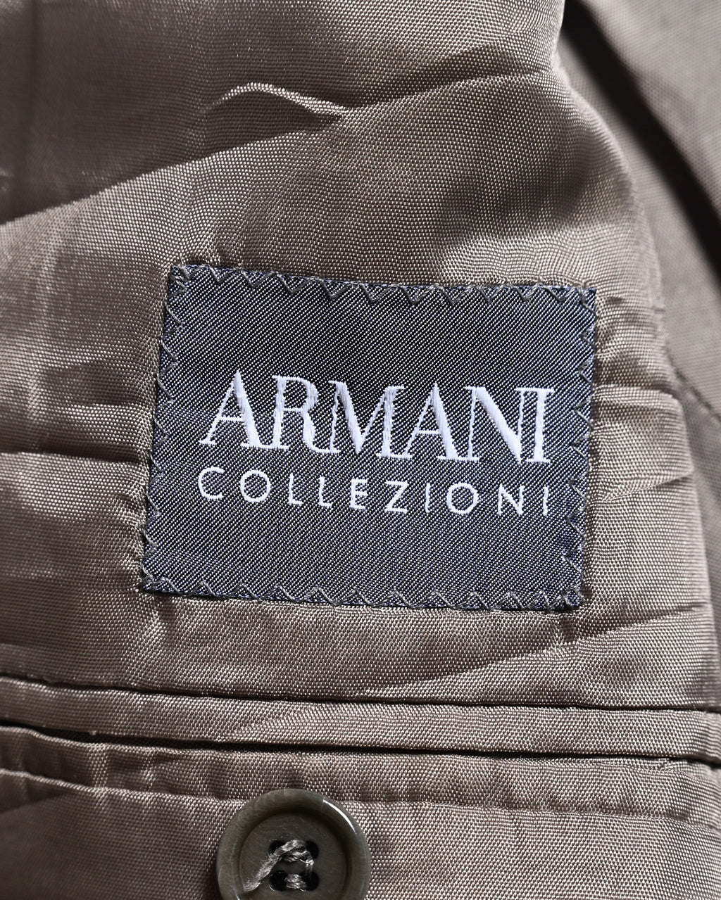 ARMANI COLLEZIONI Vintage/ Single Breasted 2B Tailored Jacket Light Gray