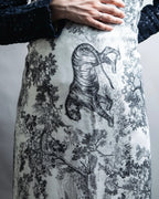 "DIOR" Toile de Jouy Sauvage Scarf