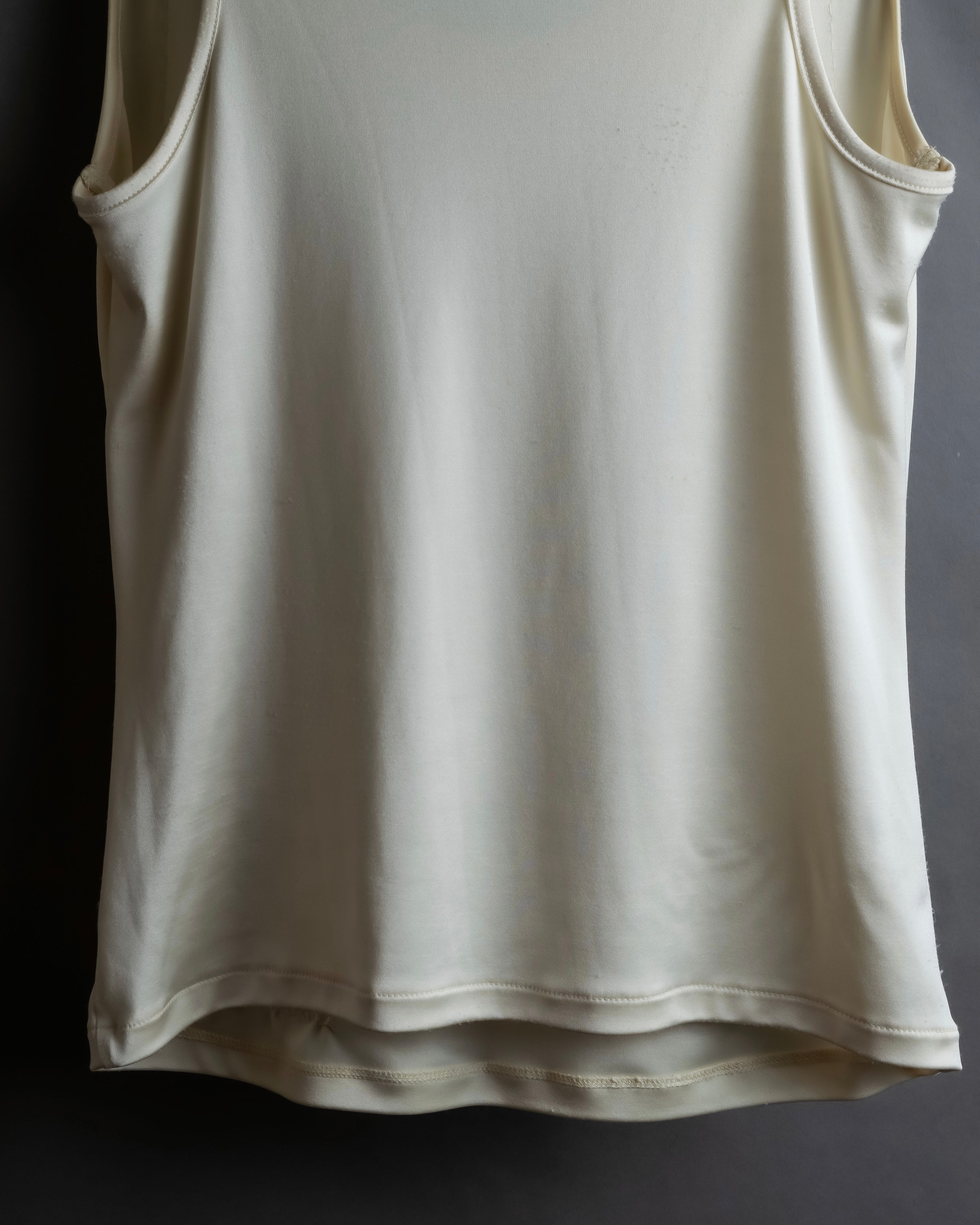 "John Galliano" Bijou design sleeveless pullover