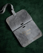 "Christian Dior" 00’s pavé letter charm multi chain bracelet