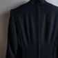 "HERMES" Darted shape no collar back zip jacket