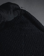 “JUNYA WATANABE” 97AW Textured wool single-breasted coat