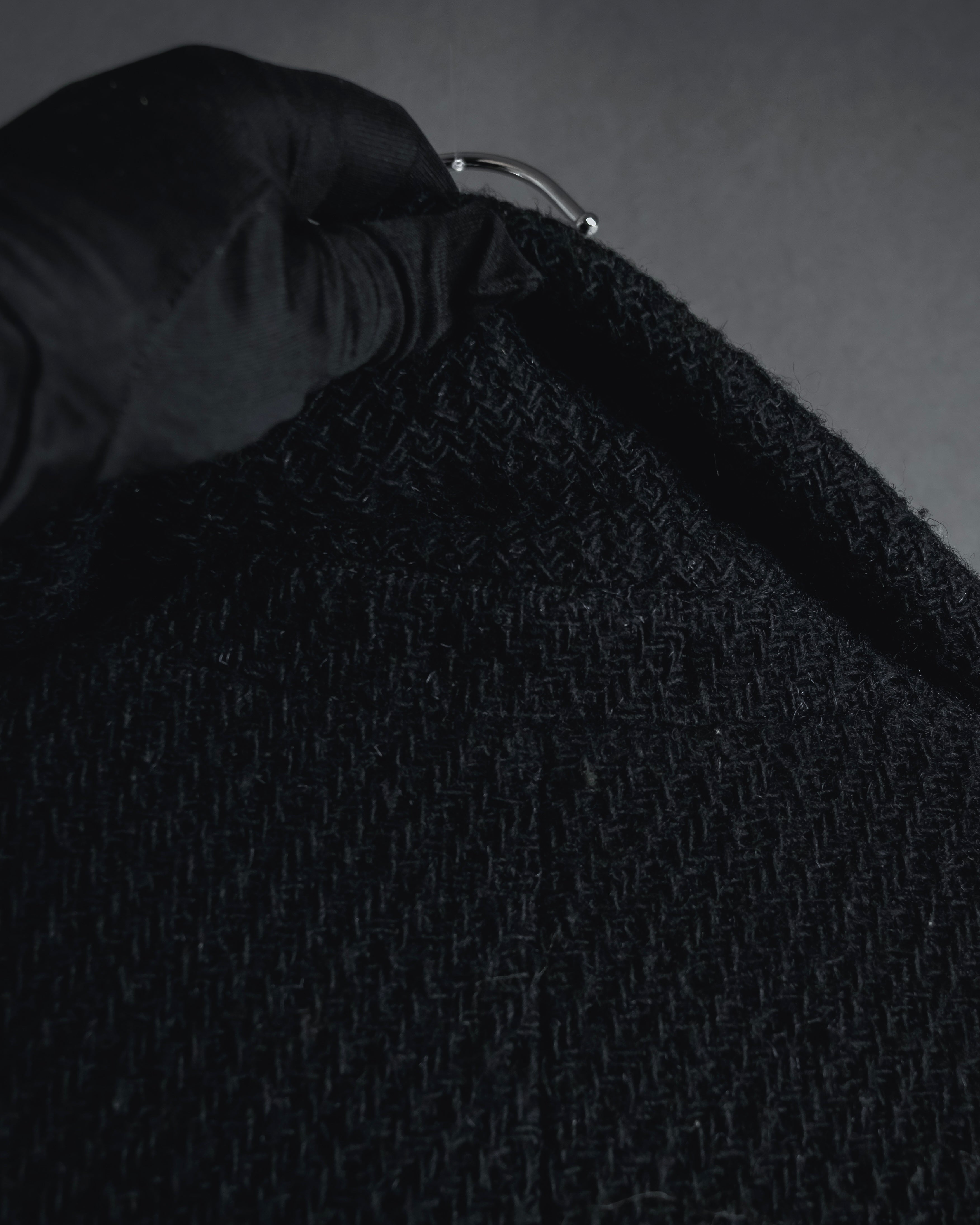 “JUNYA WATANABE” 97AW Textured wool single-breasted coat