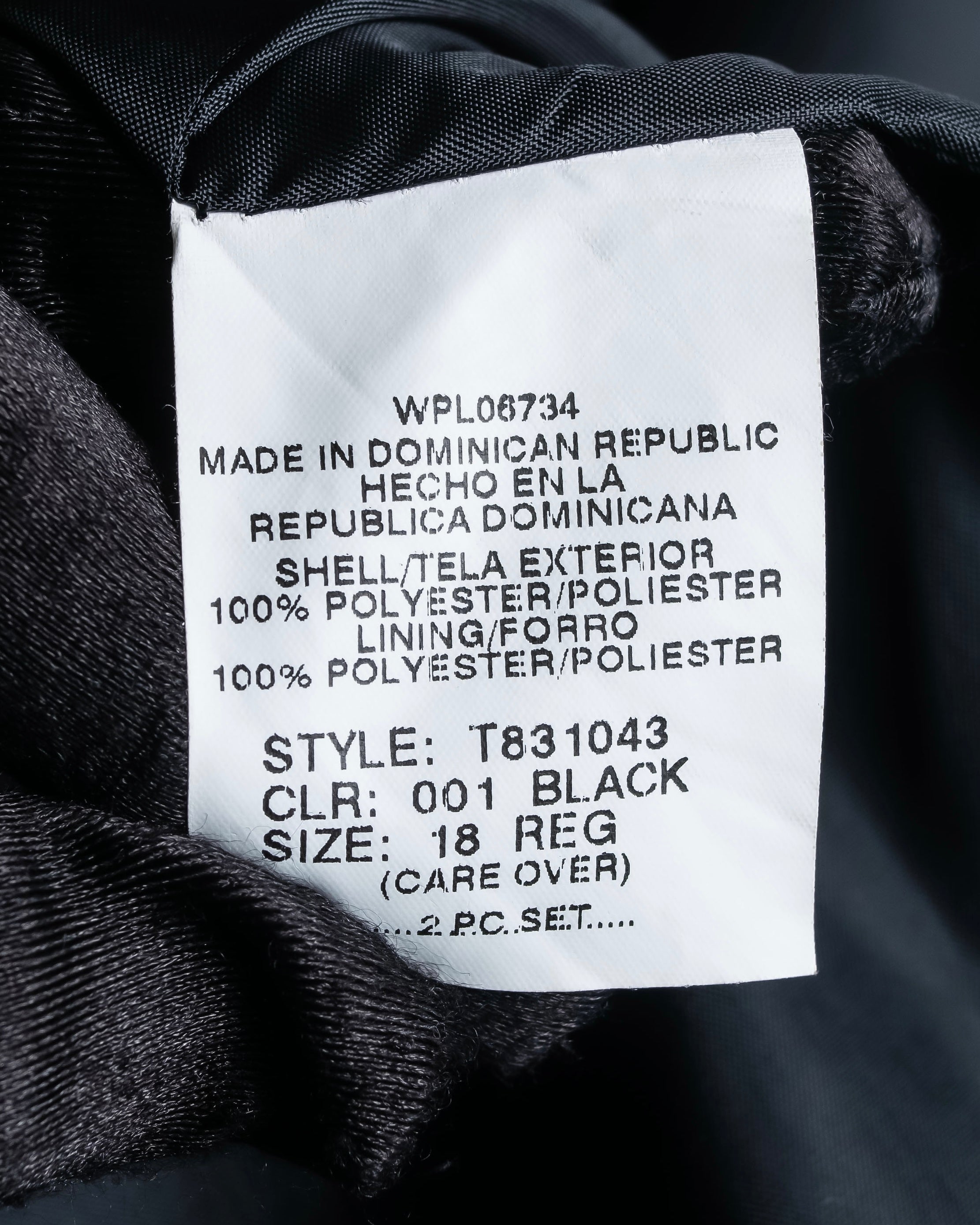 Vintage geometric check oversized tailored jacket