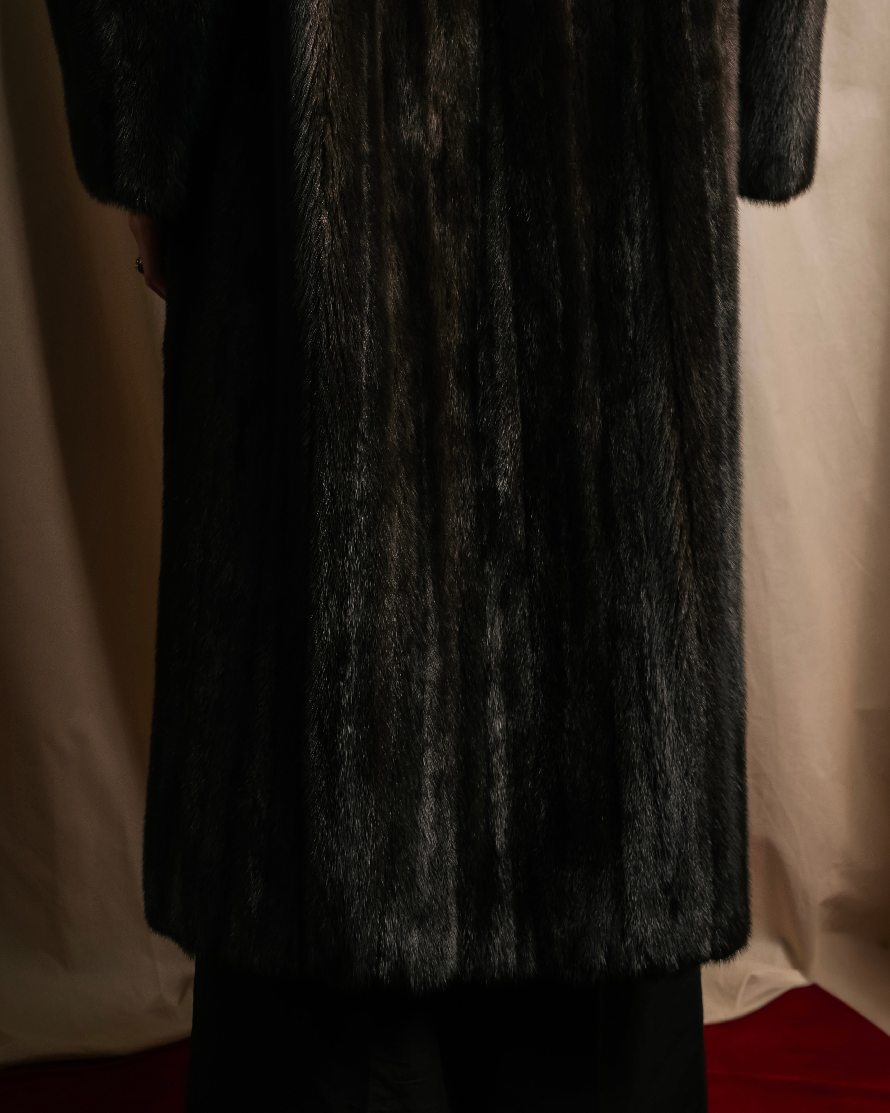 "GUCCI" Semi-custom atelier work fur long coat