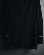 "GUCCI" 2015-2016 Piped tailored blazer