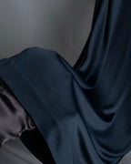 "GUCCI" Maxi-length glossy rayon skirt