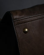 "YVES SAINT LAURENT" 11'year-12'year Chic Gabas leather bag