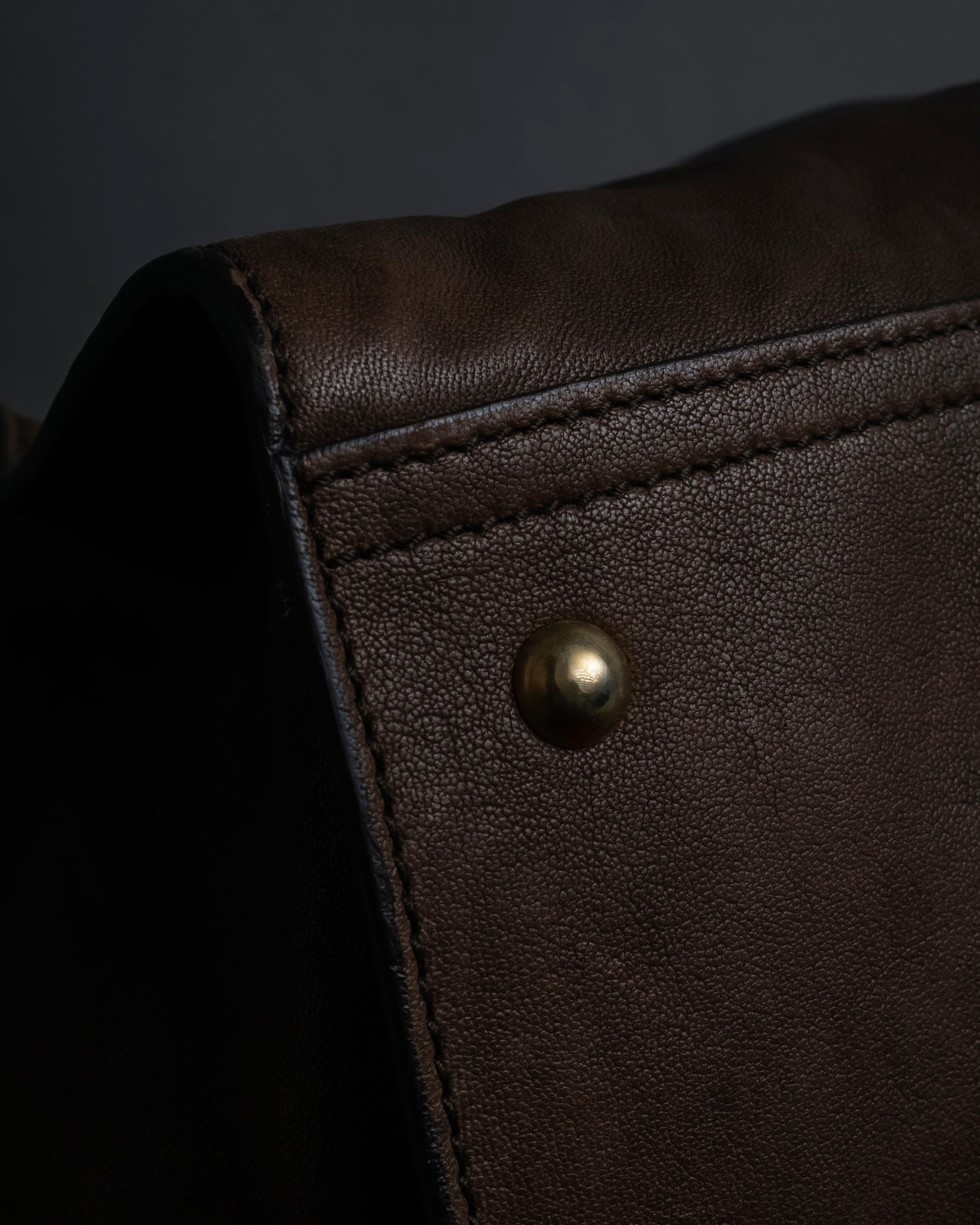 "YVES SAINT LAURENT" 11'year-12'year Chic Gabas leather bag