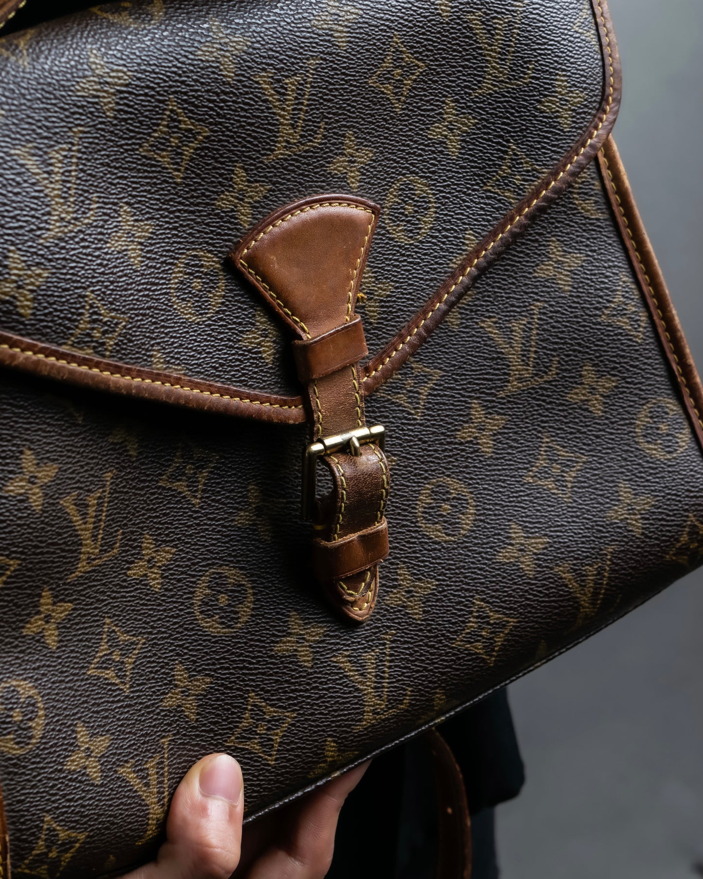 "LOUIS VUITTON" Monogram pattern belair 2way bag