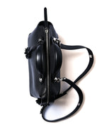 FENDI/ “By The Way Medium” Flower Detailed 2 Way Hand Bag Black