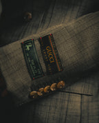 -SPECIAL- “GUCCI” 2019-2021 Glen check double-breasted wool suit