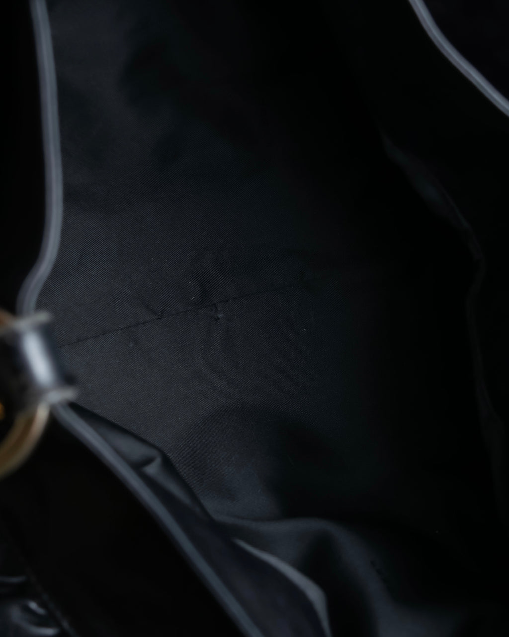 "FENDI" Gathered design leather one-shoulder bag