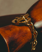 –SPECIAL– "CELINE" 90's Sculptural toggle chain bracelet