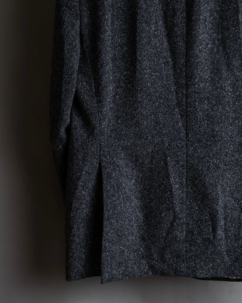 "THOM BROWNE" 3-button napped tweed tailored jacket