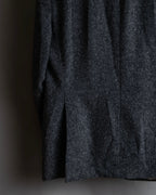 "THOM BROWNE" 3-button napped tweed tailored jacket