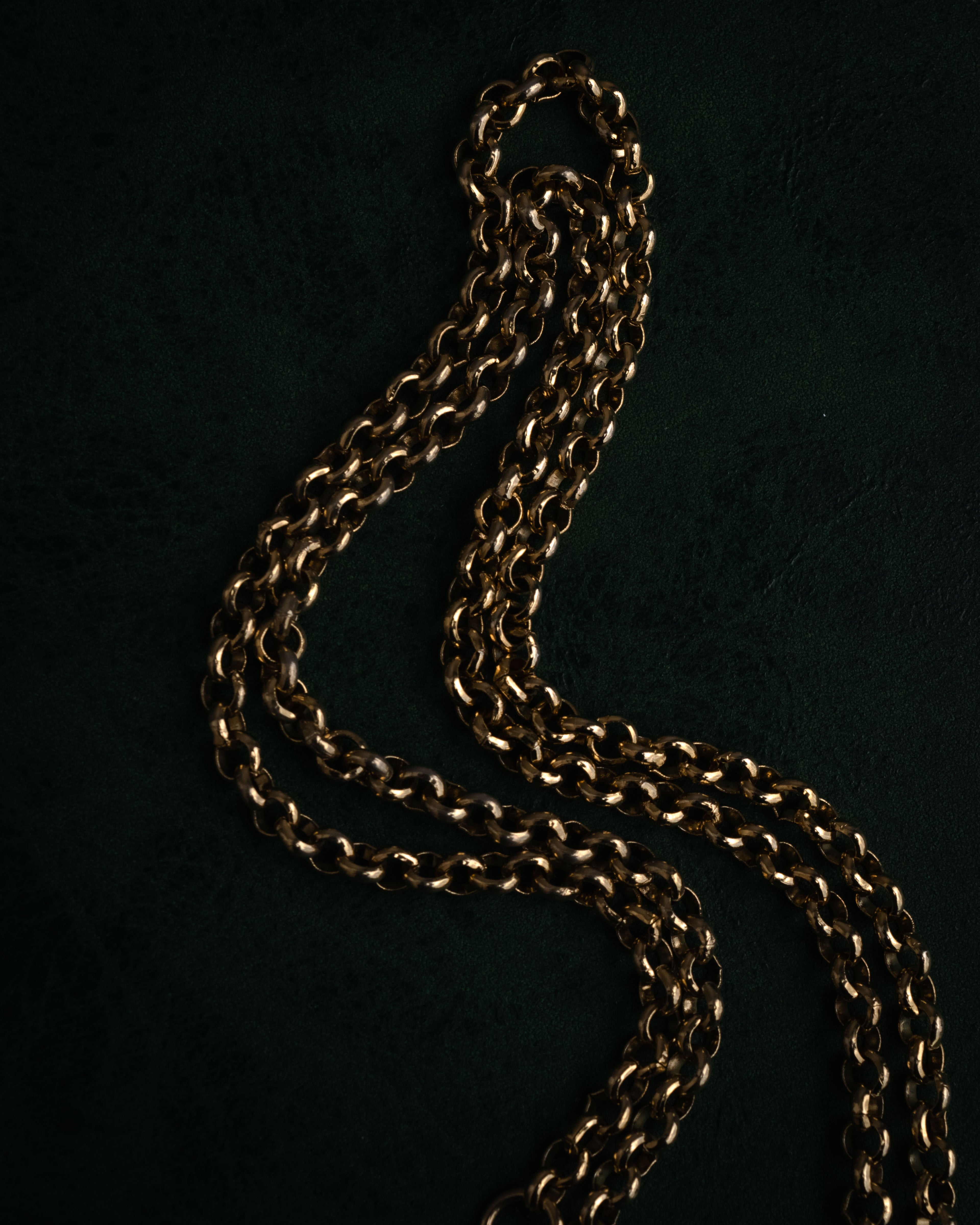 –SPECIAL– “SONIA RYKIEL” 80’s-90’s Tassel lariat chain necklace