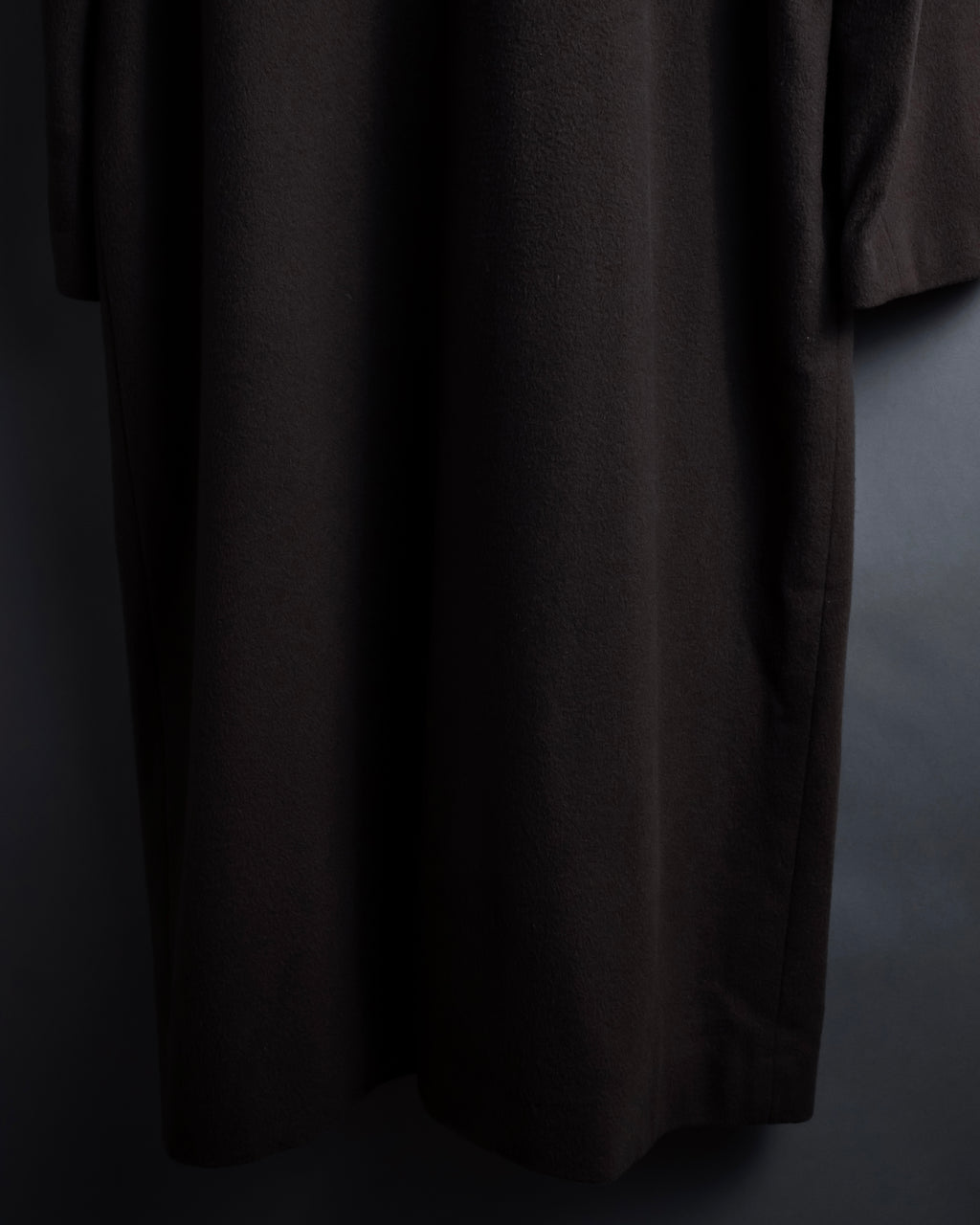 "Vintage 100% pure cashmere long chester coat"