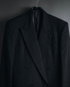 "Burberrys" 90’s double-breasted peak lapel suit set-up