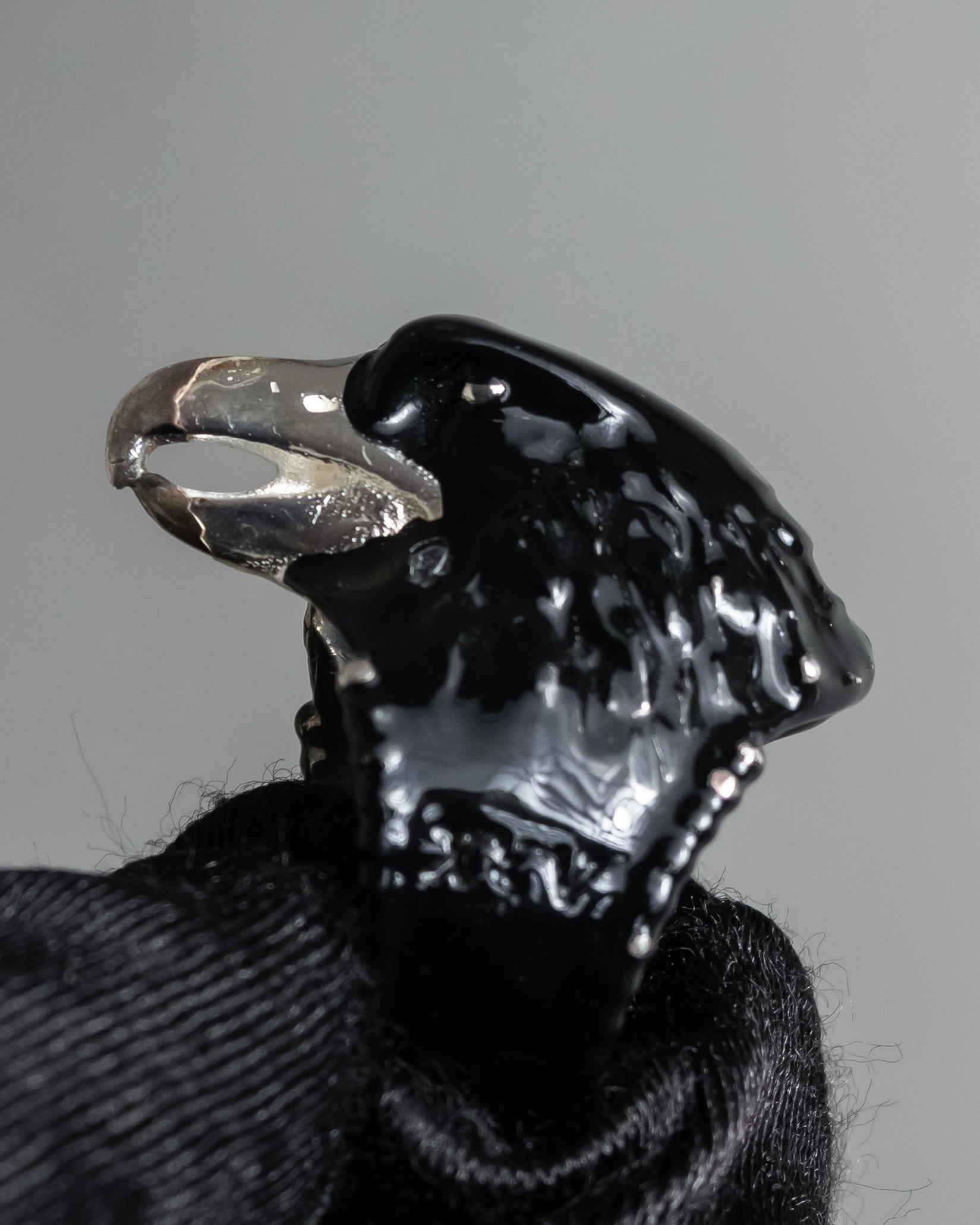 "GUCCI" Anger forest eagle head ring
