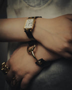 -SPECIAL- "Christian Dior" 90's Classic square quartz watch with Roman dial