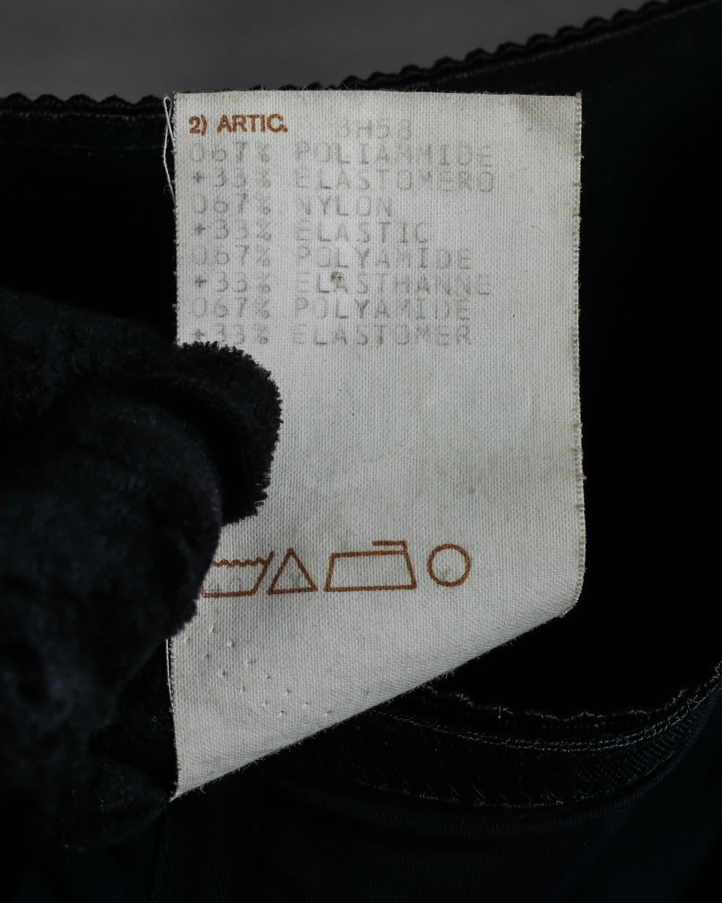 "JEAN PAUL GAULTIER MAILLE FEMME" Sheer shirring design design half pants