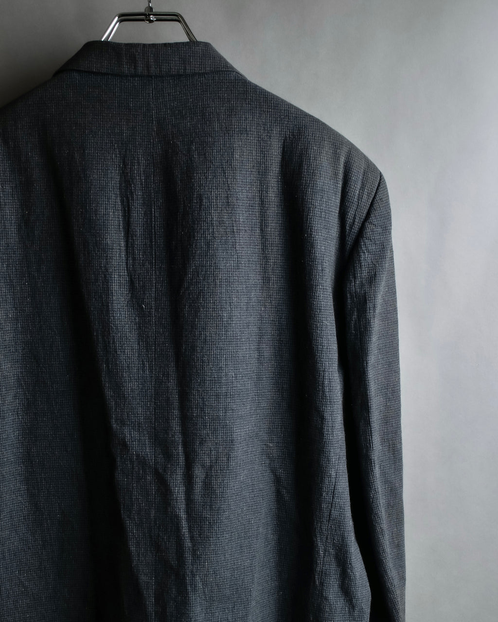 "COMME des GARCONS HOMME" 03SS fine all-over pattern cotton tailored jacket