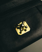 "Chloé" 2010's Black leather long wallet