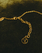 "Louis Vuitton" 2010's Gold-tone chain necklace