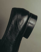 "Christian Dior" 80's-90's Braided leather loafers