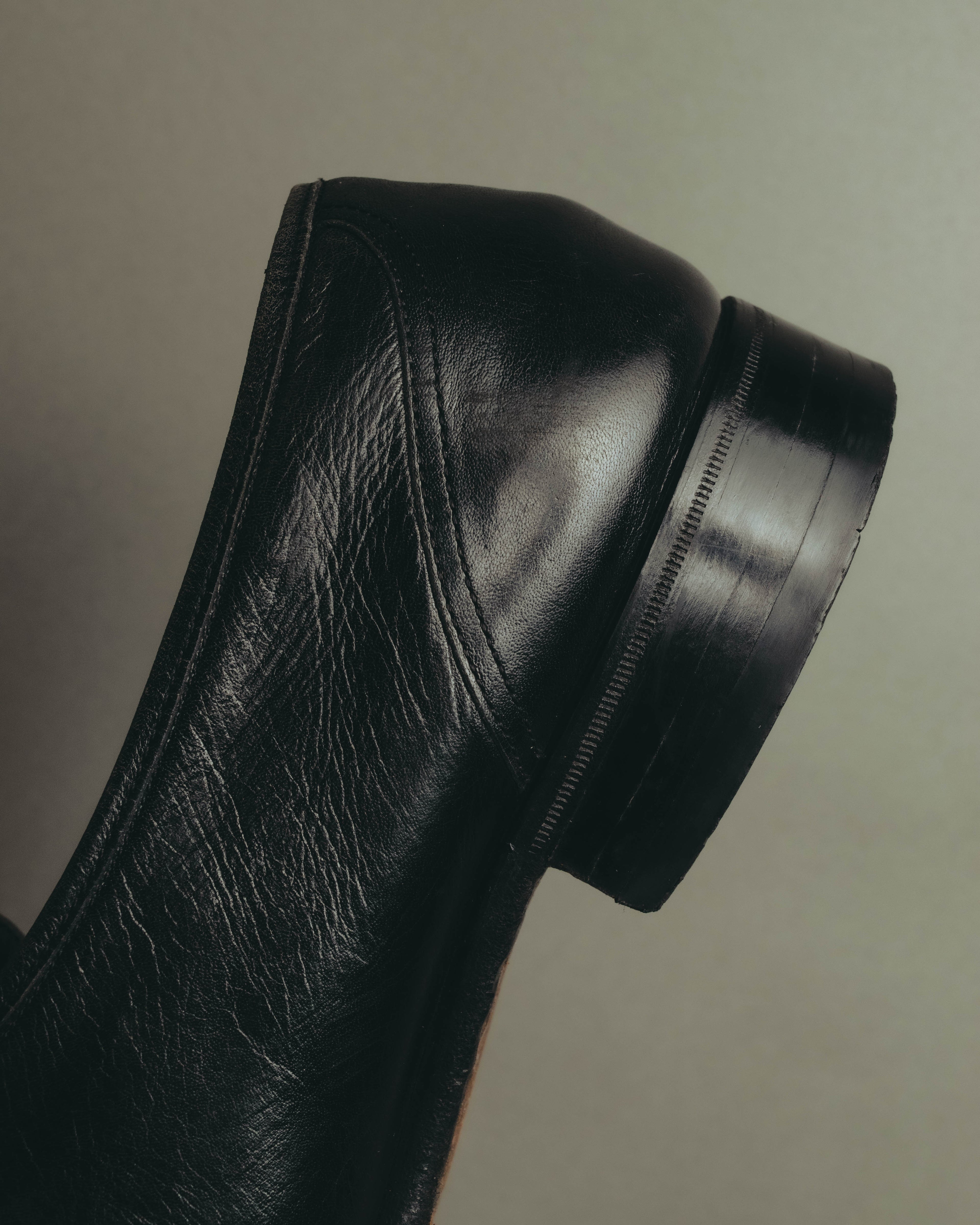 "Christian Dior" 80's-90's Braided leather loafers